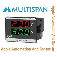 AV-44 Multispan Digital Ampere + Volt Meter AV-44 Multispan Digital Ampere + Volt Meter