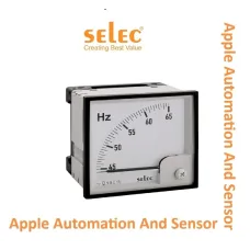 Selec Analog Panel Meter-Frequency Meter AM-Hz-2-45-65-440V