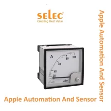 Selec Analog Panel Meter- Ammeter- Ct Opread AM-I-D-2-50A