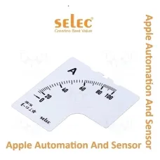 Selec Analog Panel Meter - Scale Plates SCL-AM-I-2-1200/5A
